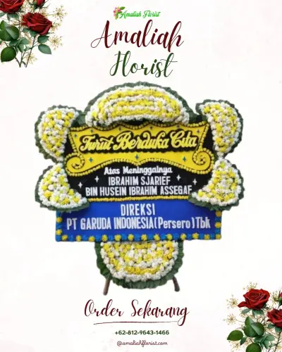 Papan Bunga Duka di Muktisari